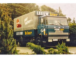 leeuw bier DAF vrachtwagen